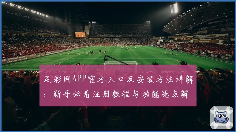 足彩网APP官方入口及安装方法详解，新手必看注册教程与功能亮点解析